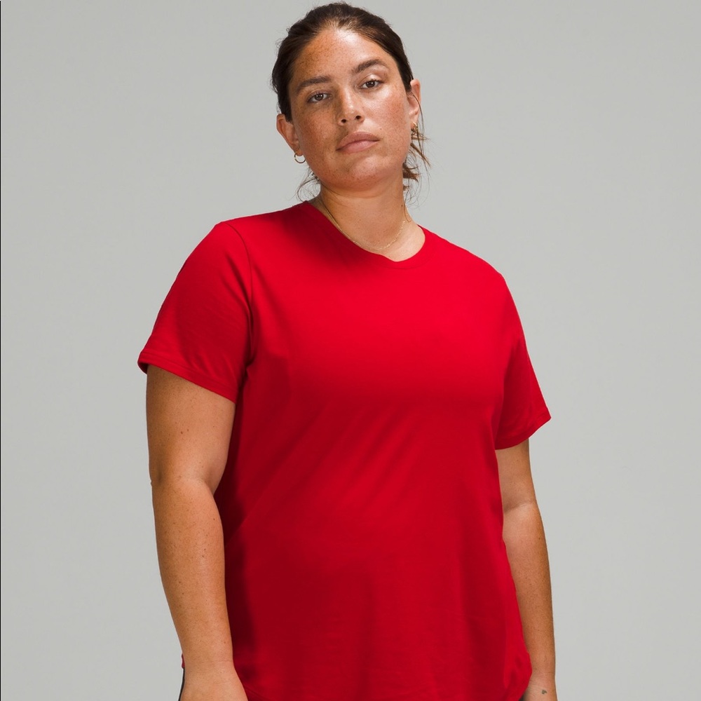 Lululemon, Red Shirt, Size 8